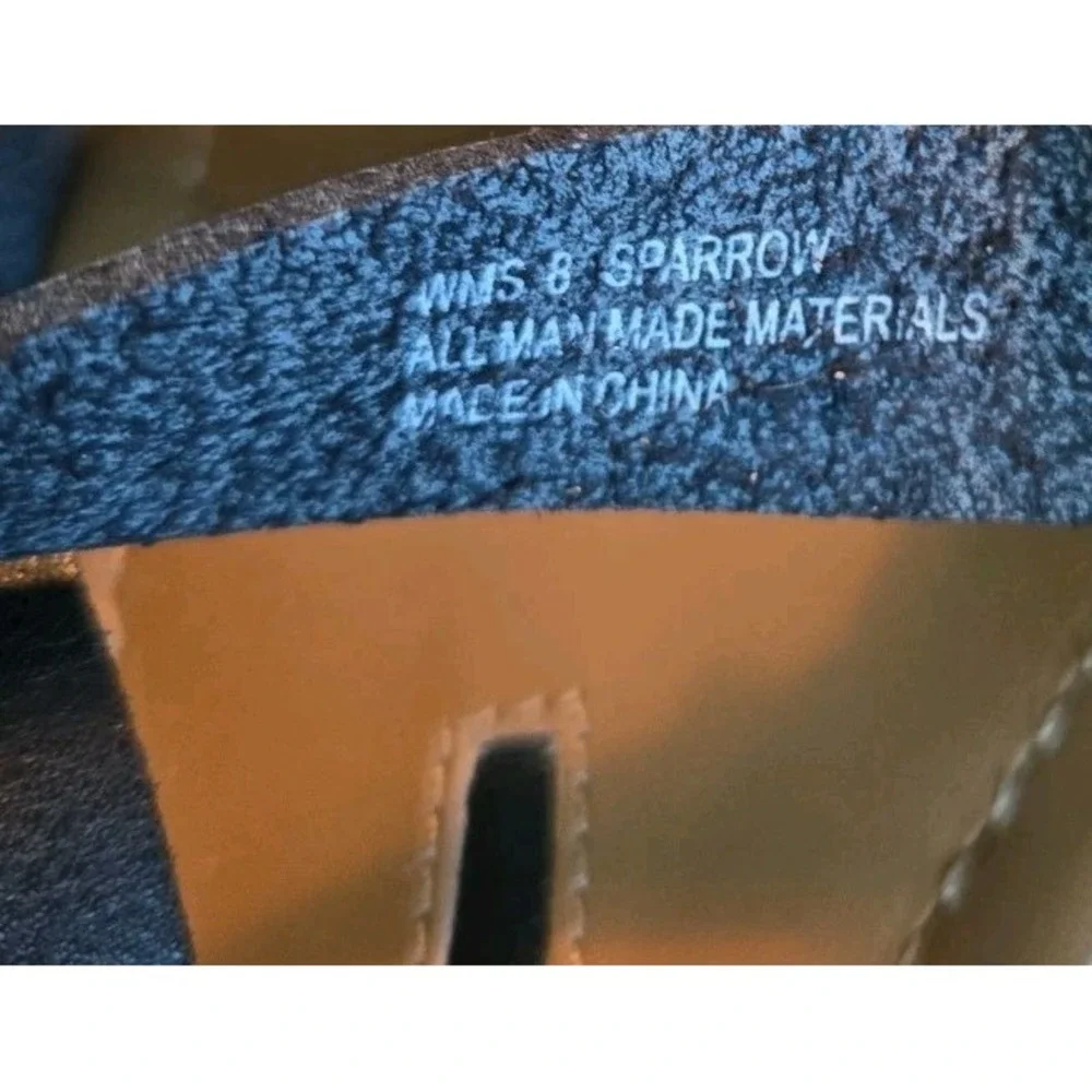 New Directions Sparrow Womans Heel Wedge Shoes Size 8 Black